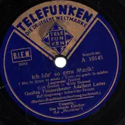Adalbert Lutter Mit Seinem Orchester - Ich Hör' So Gern Musik / Das Blonde Kätchen