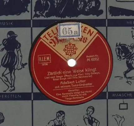 Adalbert Lutter - Zärtlich eine Weise klingt/ Eine Serenade klingt bei