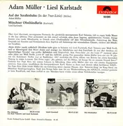 7inch Vinyl Single - Adam Müller , Liesl Karlstadt - Auf Der Straßenbahn / Münchner Obsthändlerin