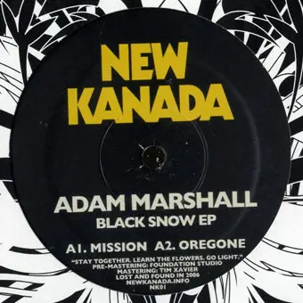 Adam Marshall - Black Snow EP