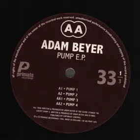 Adam Beyer - Pump E.P.