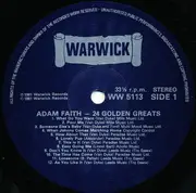 LP - Adam Faith - 24 Golden Greats