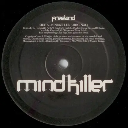 Adam Freeland - Mindkiller