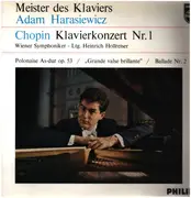LP - Adam Harasiewicz , Heinrich Hollreiser , Wiener Symphoniker , Frédéric Chopin - Gala Concert / Pianoconcert No. 1 - Gatefold Sleeve