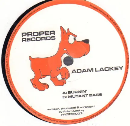 Adam Lackey - Burnin' / Mutant Bass