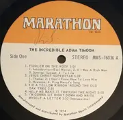 LP - Adam Timoon - The Incredible Adam Timoon
