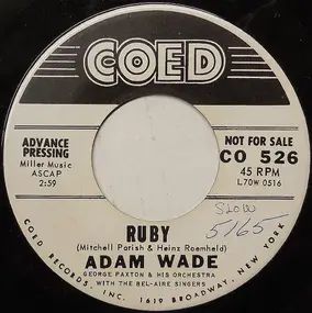 Adam Wade - Ruby