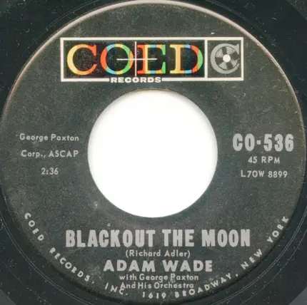 Adam Wade - Speaking Of Her