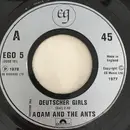 7'' - Adam And The Ants - Deutscher Girls - Silver Labels