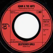 7'' - Adam And The Ants - Deutscher Girls
