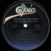 LP - Adam And The Ants - Dirk Wears White Sox