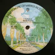 LP - Adam Faith - I Survive