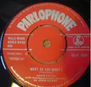 7'' - Adam Faith - What Do You Want? - 4 Prong Centre