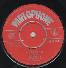 Adam Faith - As You Like It