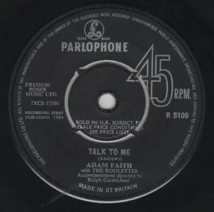 Adam Faith With The Roulettes - If He Tells You