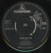 7'' - Adam Faith With The Roulettes - We Are In Love