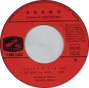 7inch Vinyl Single - Adamo - Valse D'été