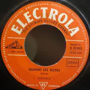 7inch Vinyl Single - Adamo - Amour Perdu / Quand Les Roses