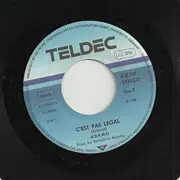 7inch Vinyl Single - Adamo - C'est Pas Legal