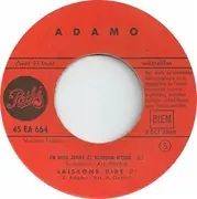 7inch Vinyl Single - Adamo - En Blue Jeans Et Blouson D'Cuir - EP