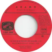 7inch Vinyl Single - Adamo - J'ai Tant De Rêves Dans Mes Bagages