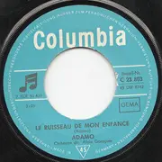 7inch Vinyl Single - Adamo - Le Ruisseau De Mon Enfance