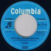 7inch Vinyl Single - Adamo - Mädchen, Wildes Mädchen