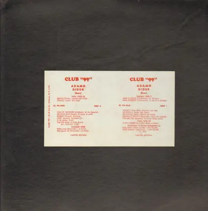 Adamo Didur - Early Recordings from Pathe, Brunswick, Fonotipia, a.o.