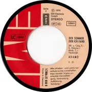 7'' - Adamo - Die Reise Zu Dir / Der Sommer Den Ich Fand