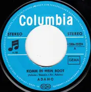 7'' - Adamo - Komm In Mein Boot / Die Schönen Damen