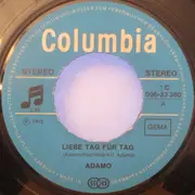 7'' - Adamo - Liebe Tag Für Tag / In Meinem Koffer
