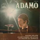 7inch Vinyl Single - Adamo - Pauvre Verlaine - EP