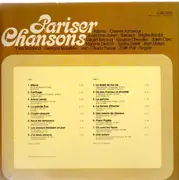LP - Adamo, Charles Aznavour, Josephine Baker,... - Pariser Chansons