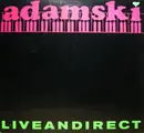 LP - Adamski - Liveandirect
