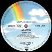 12inch Vinyl Single - Adamski - Killer