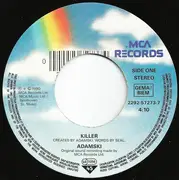 7inch Vinyl Single - Adamski - Killer