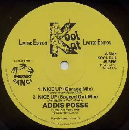 Addis Posse - Nice Up