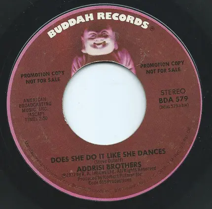 Addrisi Brothers - Does She Do It Like She Dances