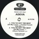 12inch Vinyl Single - Adeva - You've Got The Best (Of My Love)