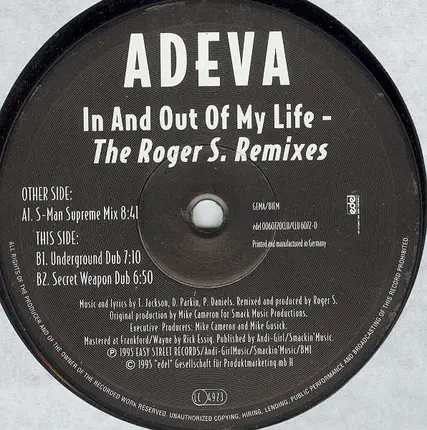 Adeva - In & Out Of My Life