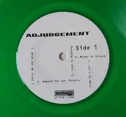 7inch Vinyl Single - Adjudgement - Kiss My Ass - 1st press green translucent pressing