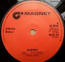 7inch Vinyl Single - Adrian Baker - Sherry - Solid Centre