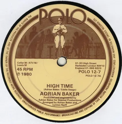 Adrian Baker - High Time
