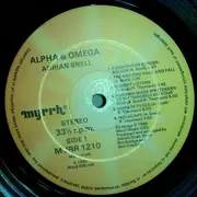 LP - Adrian Snell - Alpha And Omega