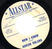 7inch Vinyl Single - Adrian Roland - Now I Know - Original US