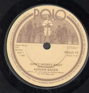Adrian Baker - Don't Worry Baby