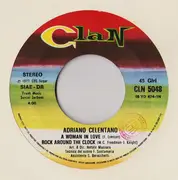 7inch Vinyl Single - Adriano Celentano - A Woman In Love / Rock Around The Clock