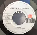 7inch Vinyl Single - Adriano Celentano - Bellissima