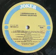 LP - Adriano Celentano - I Supersuccessi
