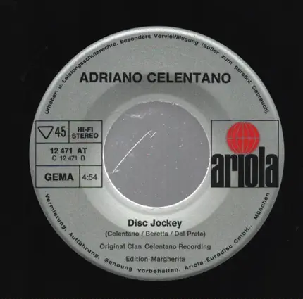 Adriano Celentano - Prisencolinensinaiciusol